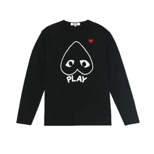 CDG Men Women Long sleeved T-Shirt