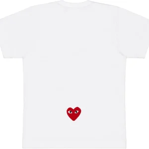 Comme Des Garcons CDG Play T-Shirt White