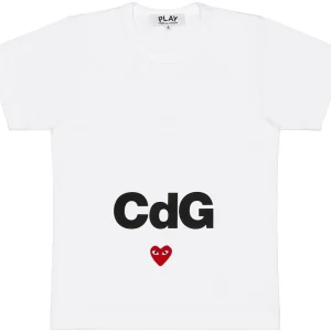 Comme Des Garcons CDG Play T-Shirt White